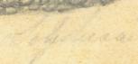 Harvey House sketch - Sophia's signature
